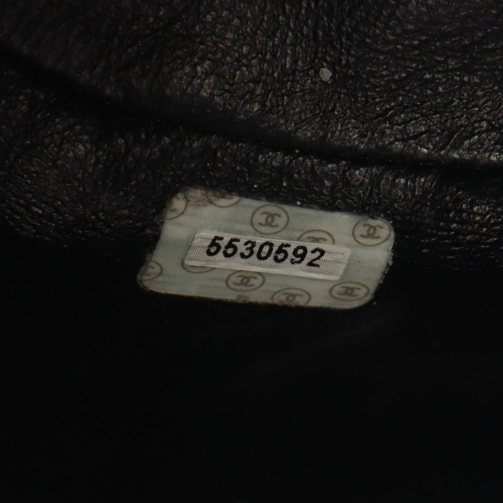 Chanel Backpack Quilted Black Lambskin Double Turnlock — view 5