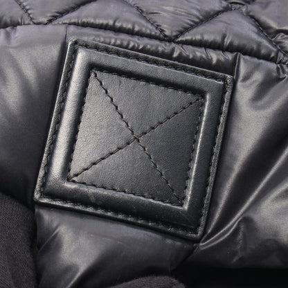 Chanel Tote Coco Cocoon Small Reversible Black Nylon Leather Small — view 8