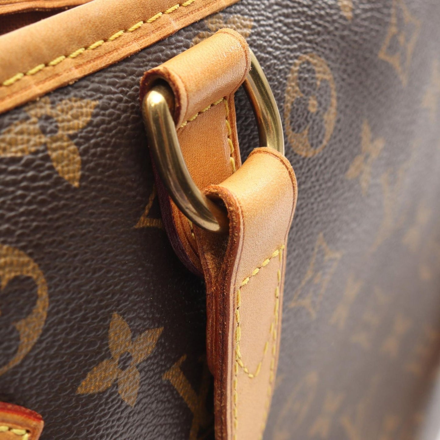 Louis Vuitton Shoulder Bag Batignolles Oriental Canvas Leather — view 9