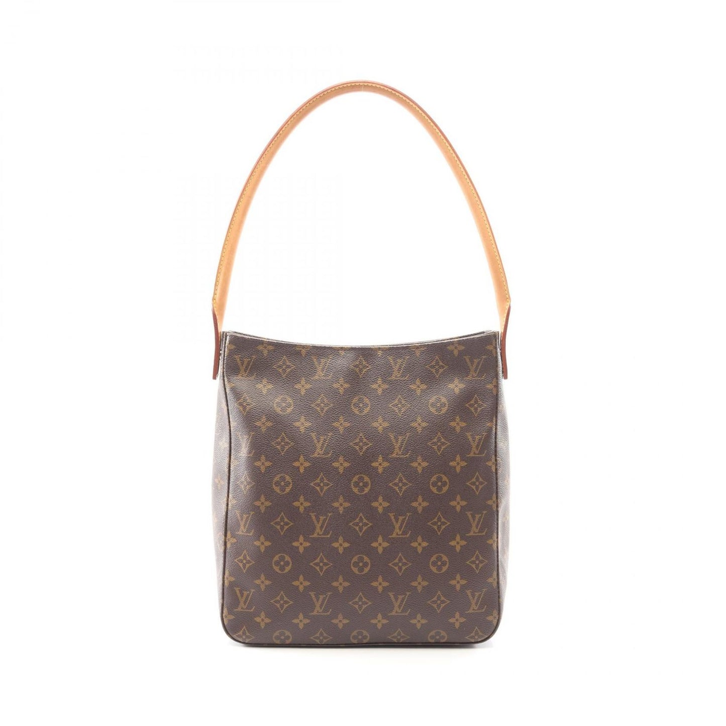 Louis Vuitton Shoulder Bag Looping GM Canvas Leather