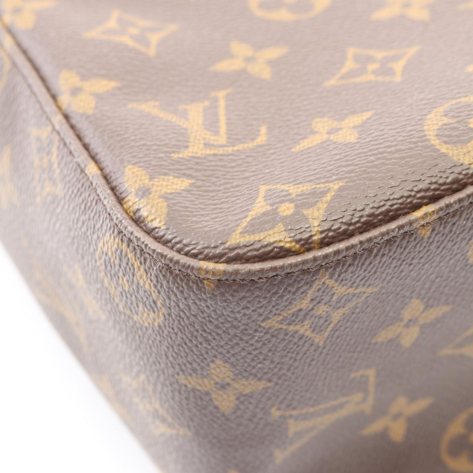 Louis Vuitton Shoulder Bag Looping GM Canvas Leather — view 7