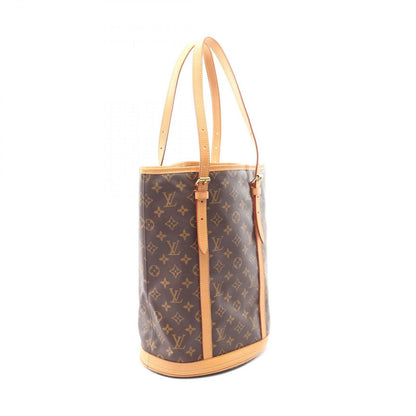 Louis Vuitton Shoulder Bag Bucket GM Canvas Leather — view 2