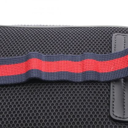 Gucci Waist Bag Soft GG Supreme Sherry Line Black Canvas Leather — view 7