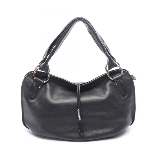 Celine Tote Bittersweet Black Leather Shoulder Bag