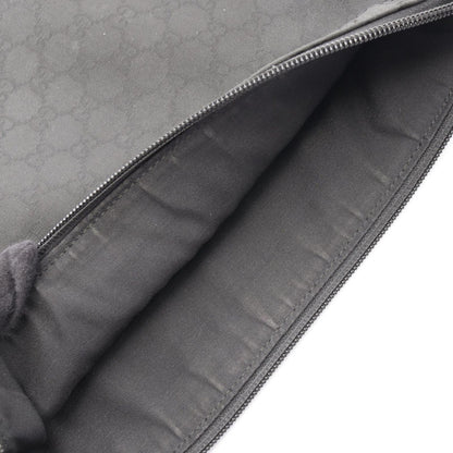 Gucci Shoulder Bag GG Pattern Black Nylon Leather — view 5