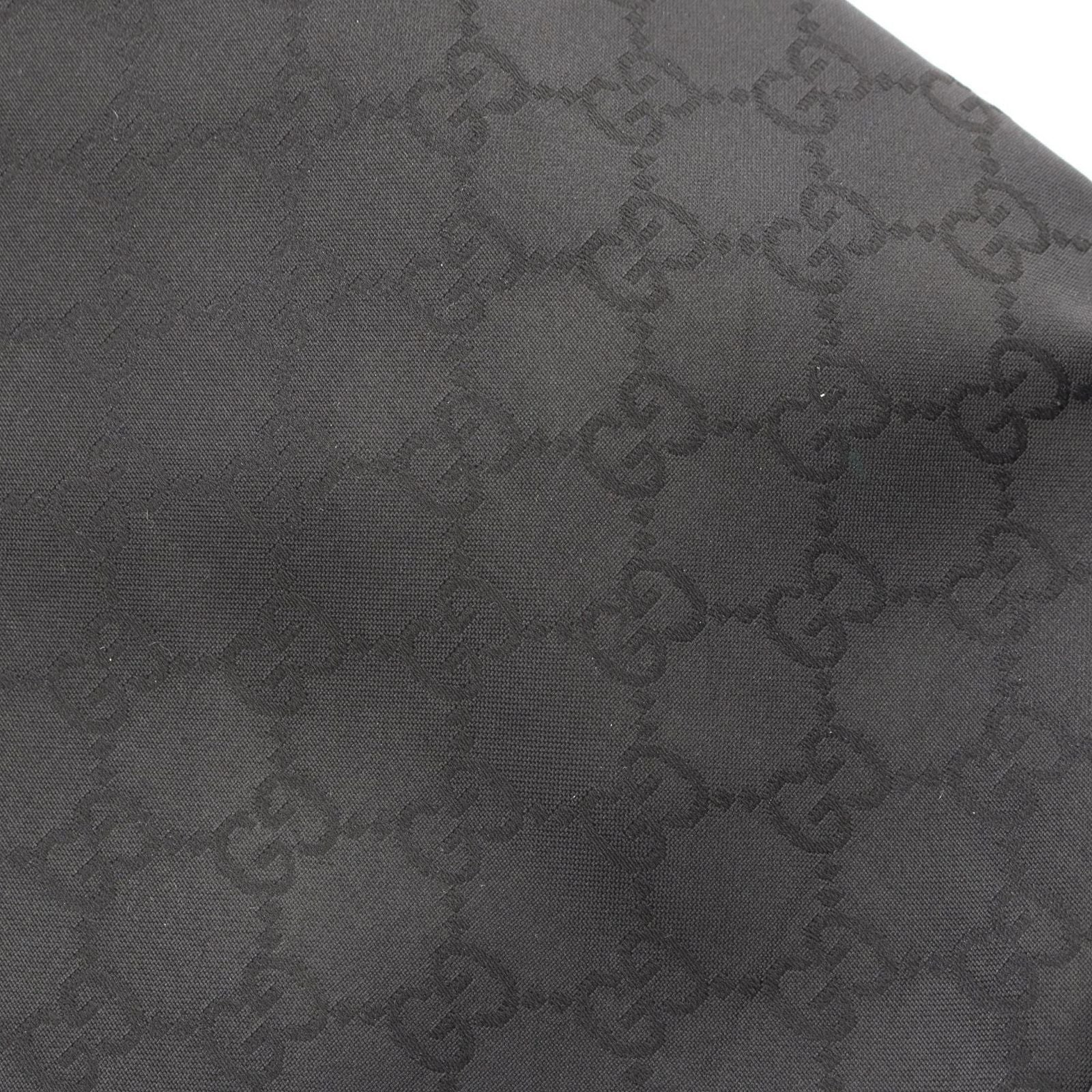 Gucci Shoulder Bag GG Pattern Black Nylon Leather — view 8