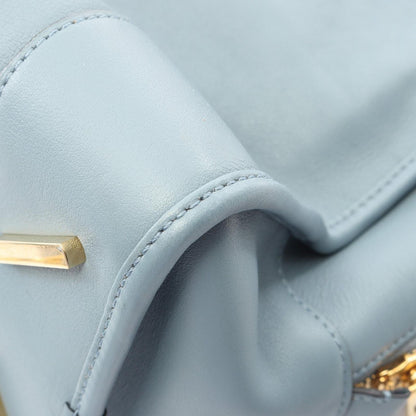Loewe Handbag Amazona 36 2-Way Blue Gray Leather — view 7