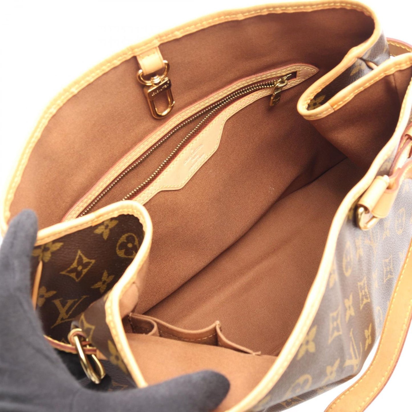 Louis Vuitton Shoulder Bag Batignolles Oriental Canvas Leather — view 3