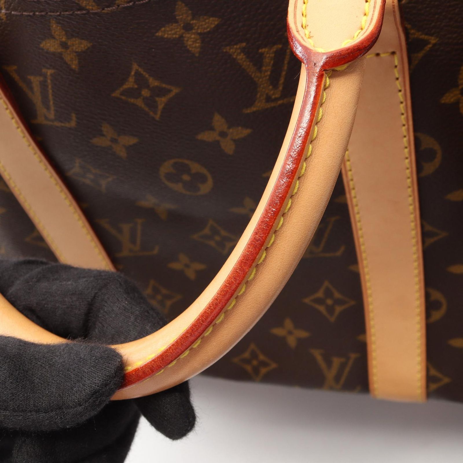 Louis Vuitton Boston Bag Keepall 50 Canvas Leather — view 9