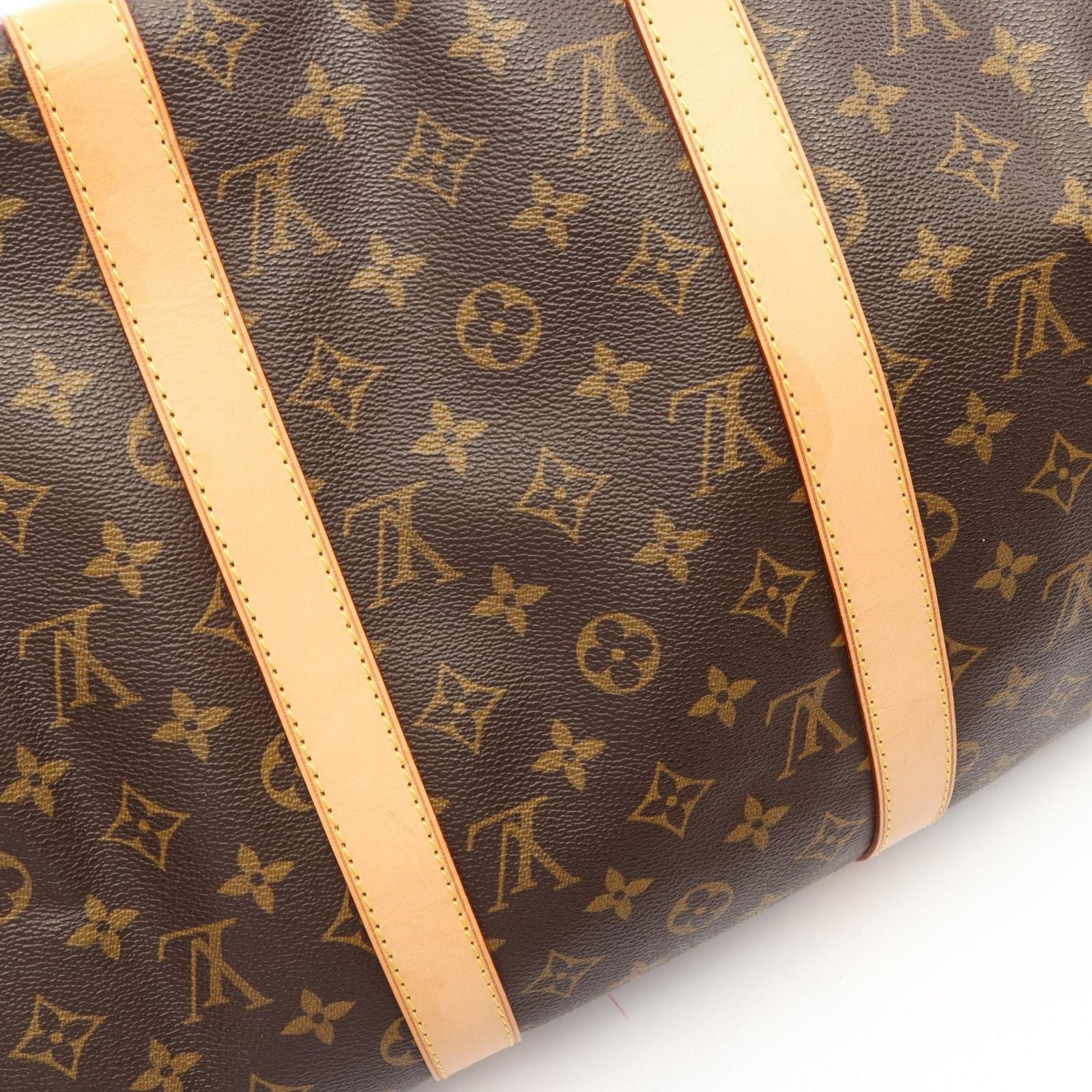 Louis Vuitton Boston Bag Keepall 50 Canvas Leather — view 6
