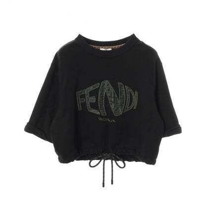 Fendi Sweatshirt Fisheye Cropped Cotton — view 3