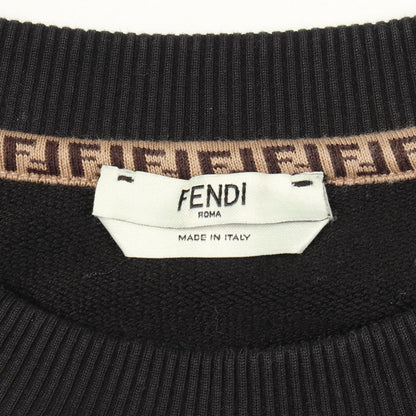 Fendi Sweatshirt Fisheye Cropped Cotton — view 4