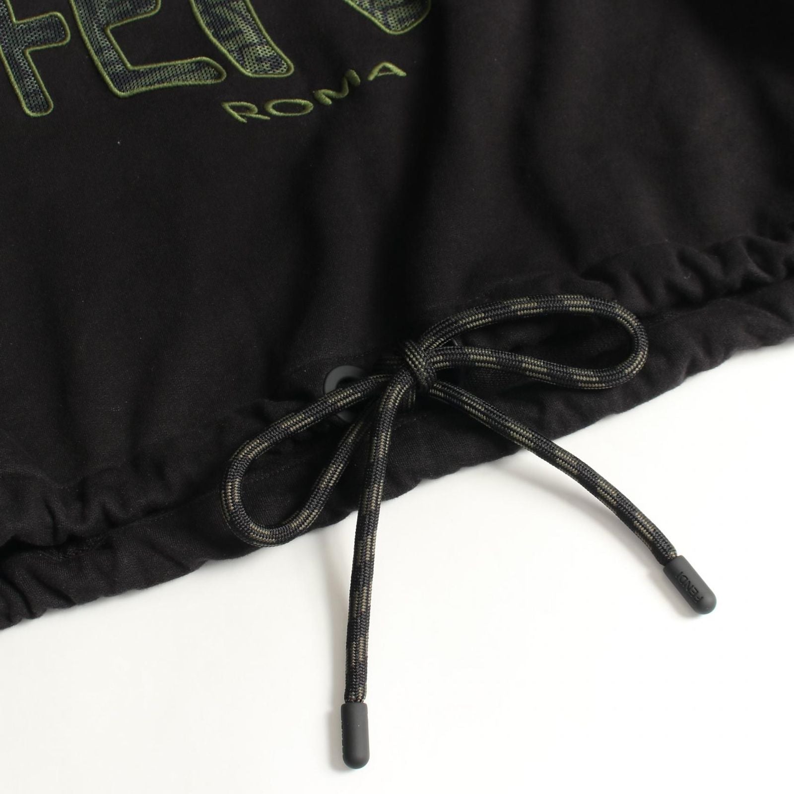 Fendi Sweatshirt Fisheye Cropped Cotton — view 9