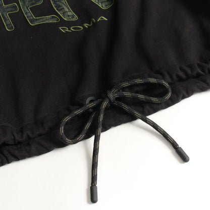 Fendi Sweatshirt Fisheye Cropped Cotton — view 9