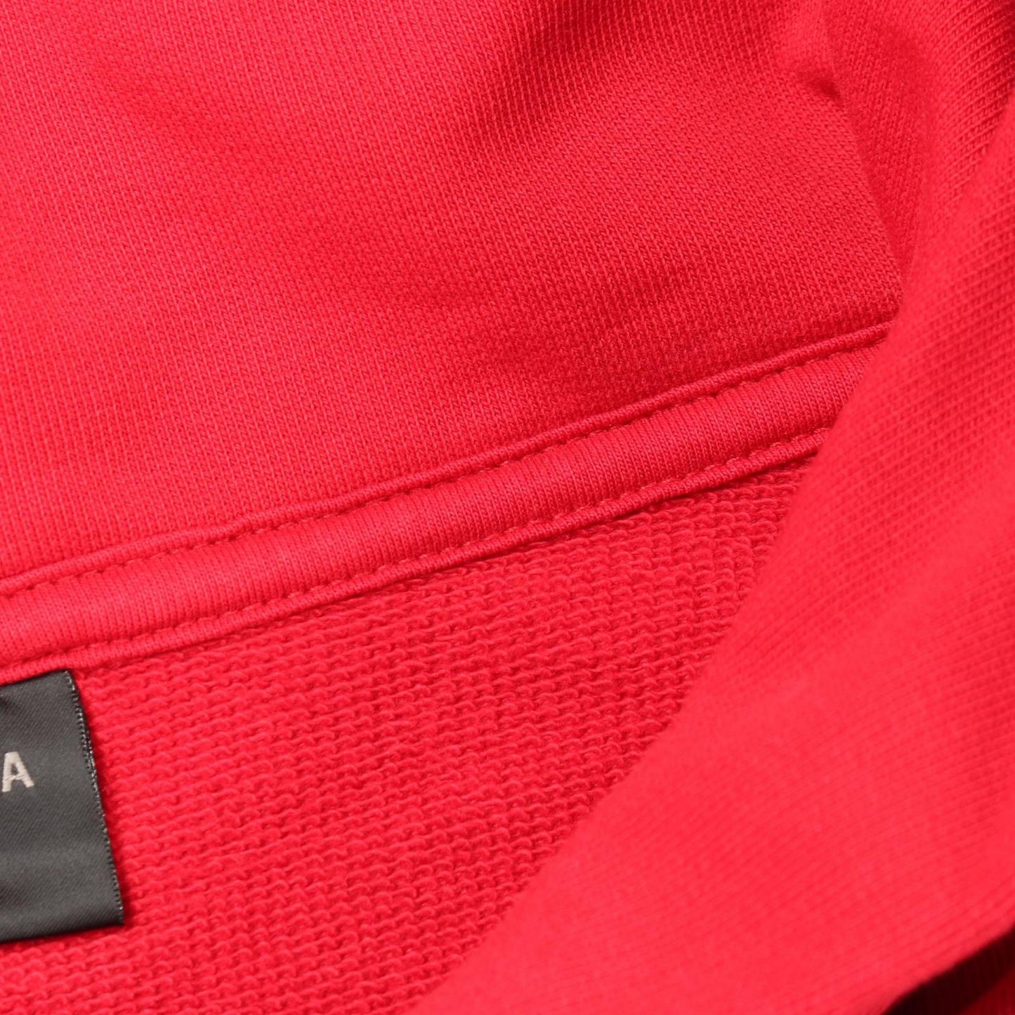 Balenciaga Hoodie Many Kisses Distressed Cotton Pullover — view 6