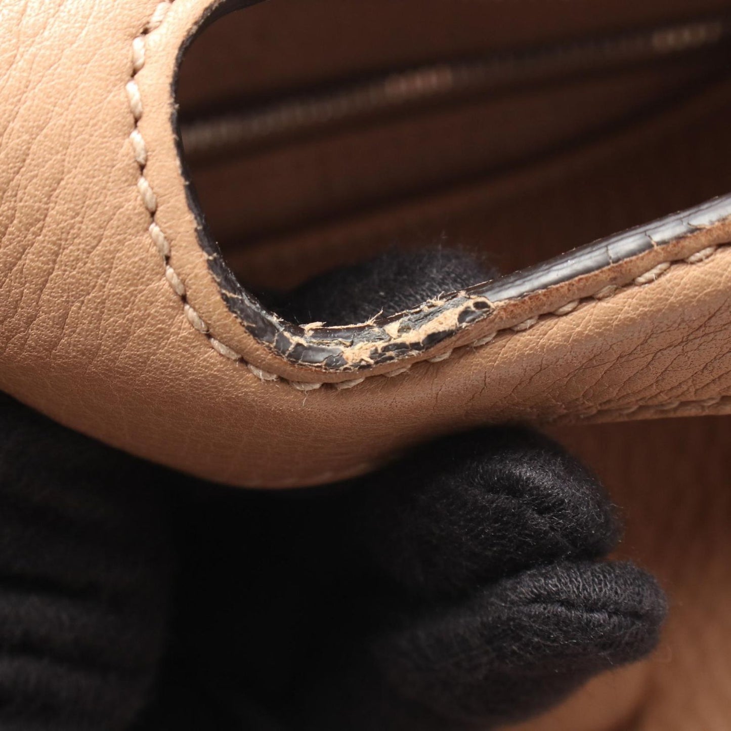 Gucci Handbag Bamboo Daily 2-Way Brown Leather Shoulder — view 5