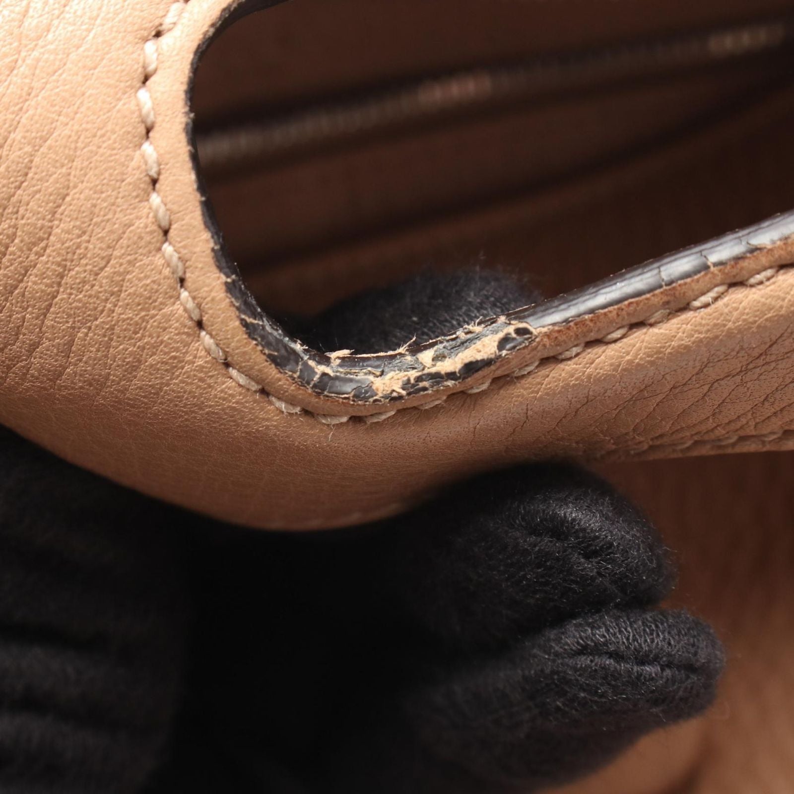 Gucci Handbag Bamboo Daily 2-Way Brown Leather Shoulder — view 5