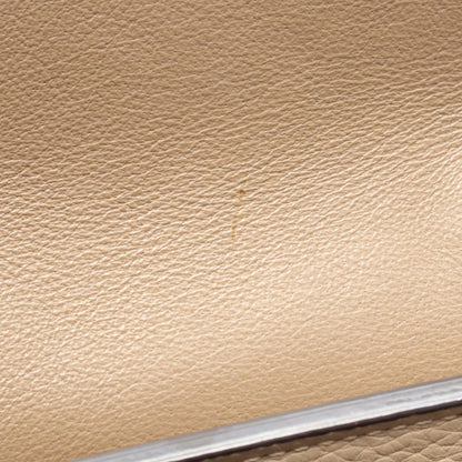 Celine Handbag Trapeze Small 2-Way Beige Leather Suede — view 5