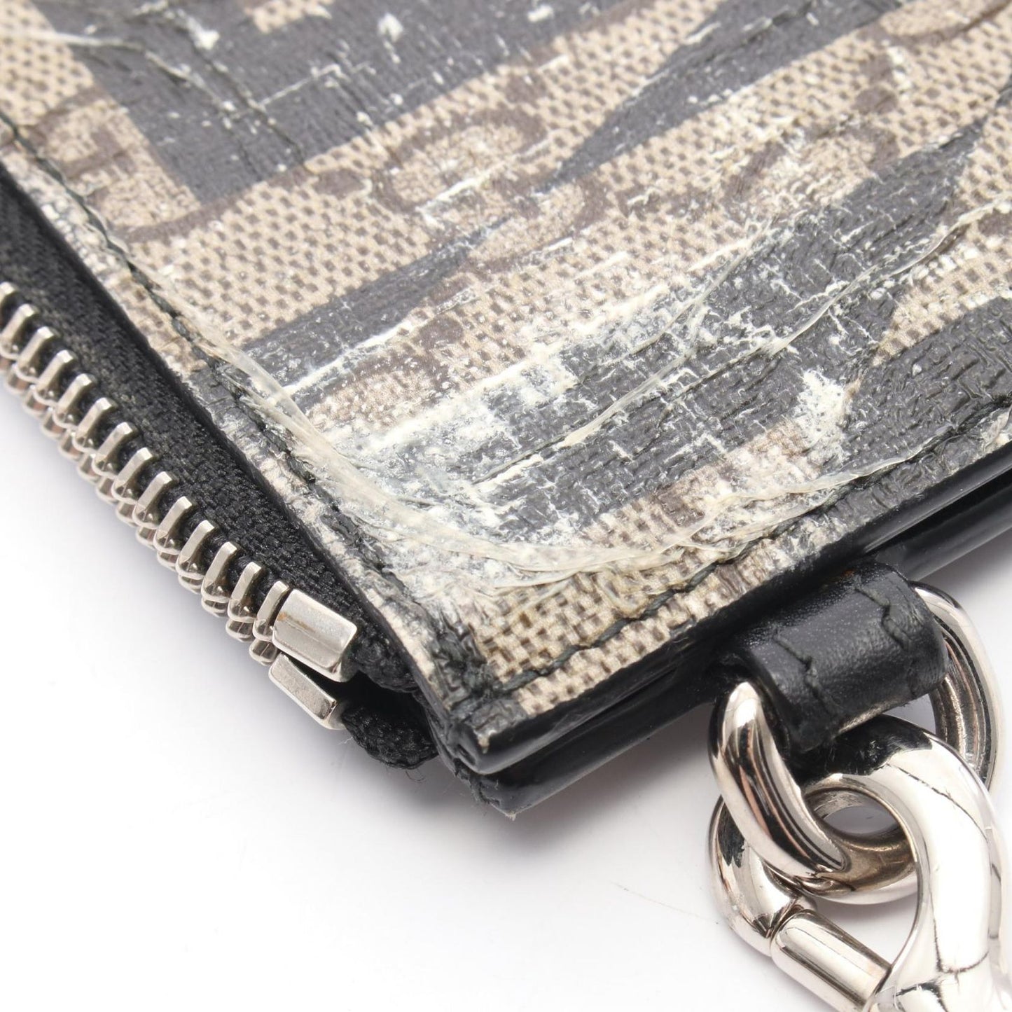 Gucci Clutch GG Carre Brown Black Beige Others — view 5