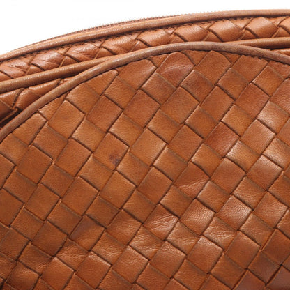Bottega Veneta Shoulder Bag Intrecciato Brown Leather — view 8