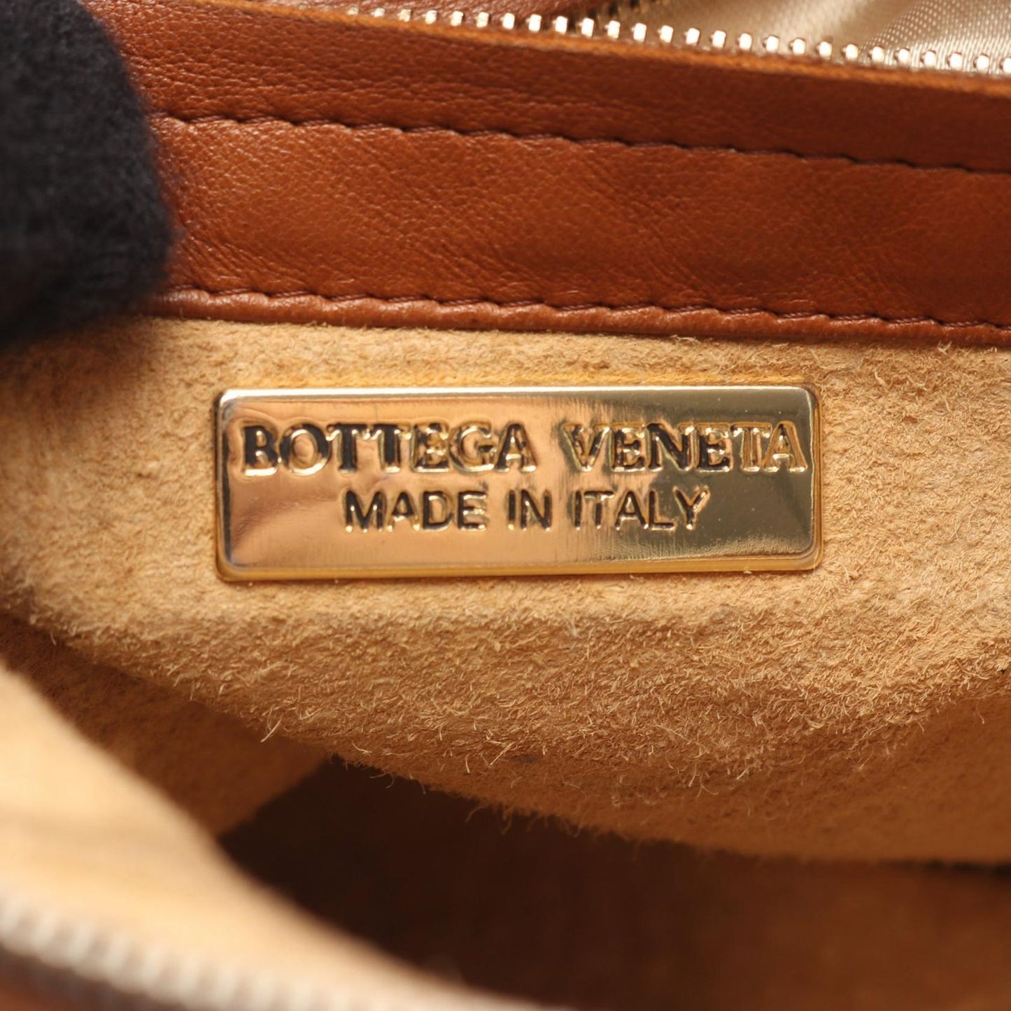Bottega Veneta Shoulder Bag Intrecciato Brown Leather — view 4