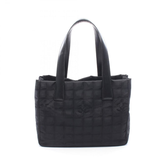 Chanel Tote New Travel Line PM Black Leather