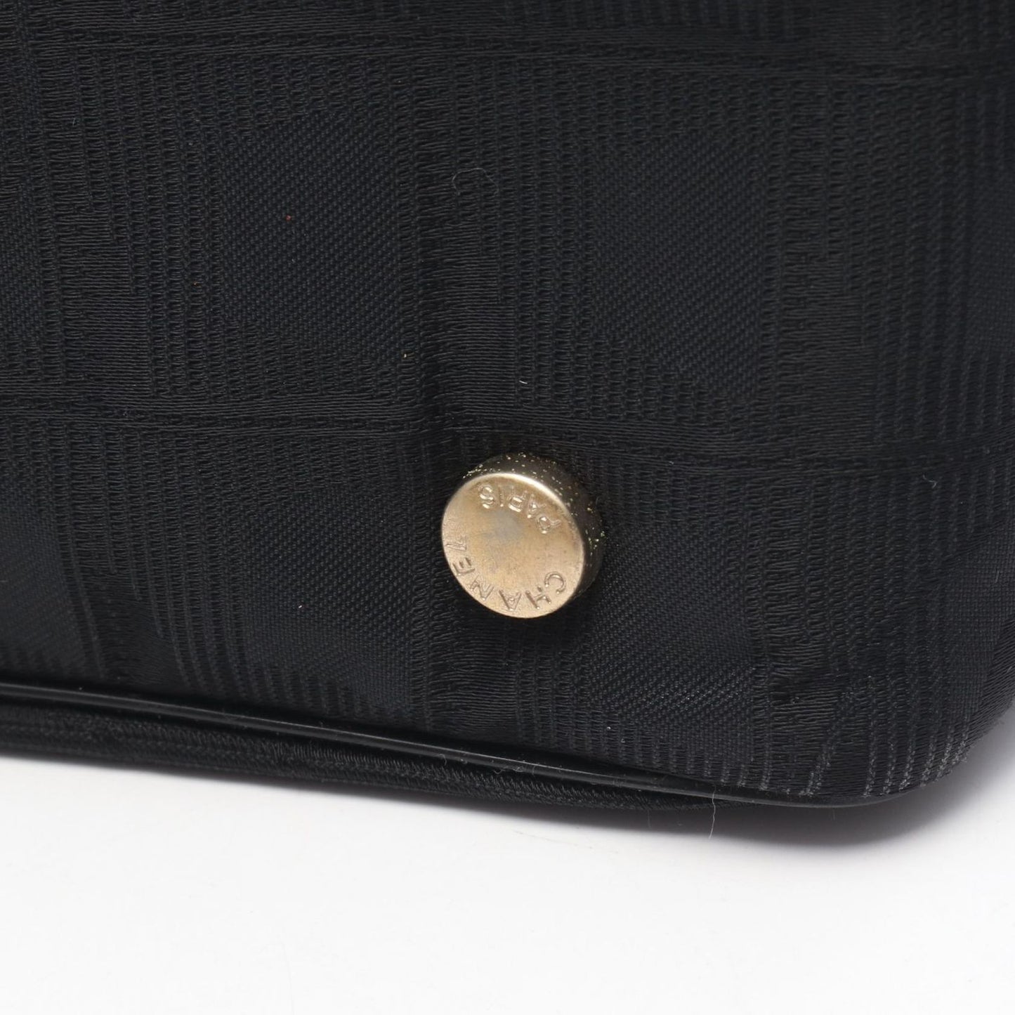 Chanel Tote New Travel Line PM Black Leather — view 6