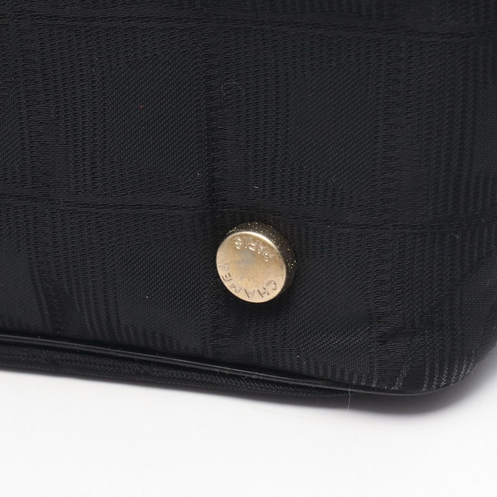 Chanel Tote New Travel Line PM Black Leather — view 6