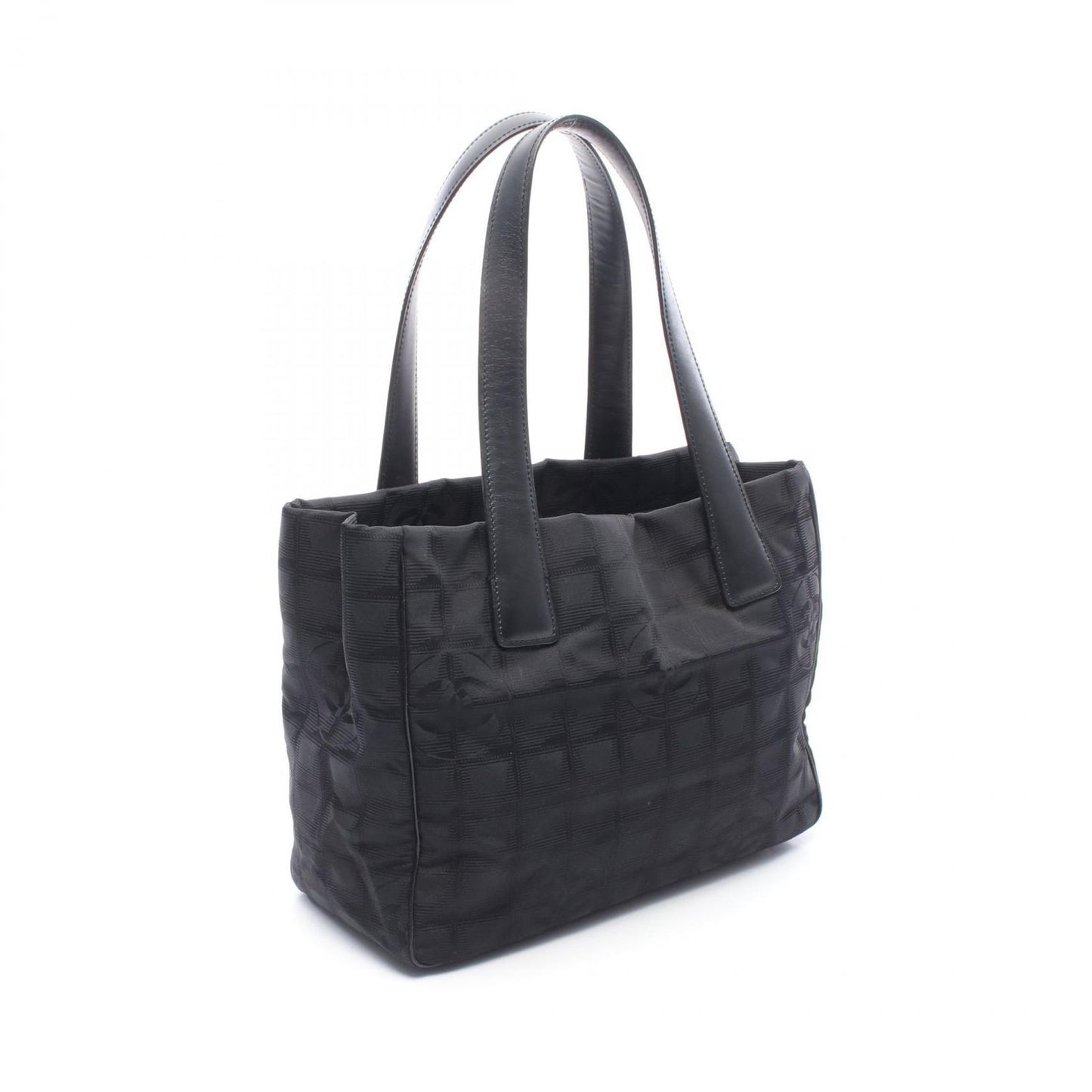 Chanel Tote New Travel Line PM Black Leather — view 2