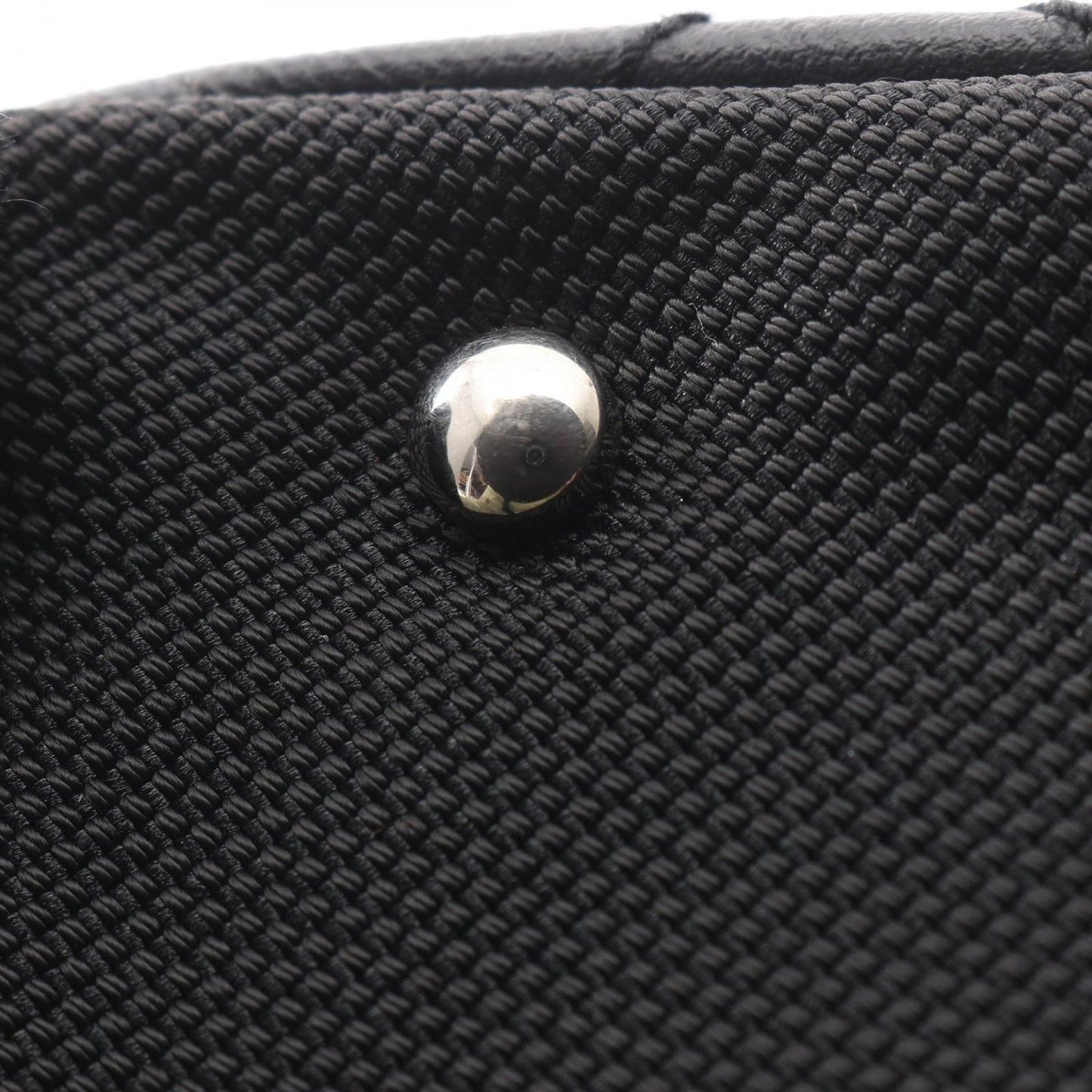 Chanel Tote Paris Biarritz GM Black Canvas Leather GM — view 8