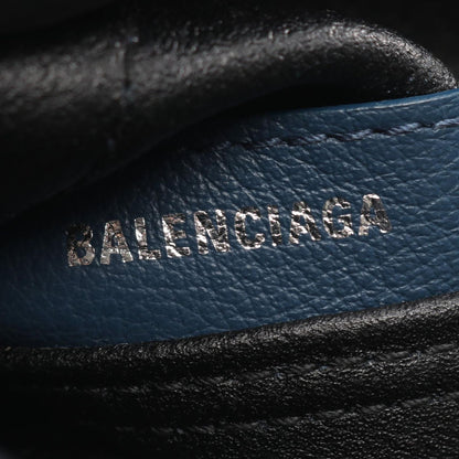 Balenciaga Handbag Navy Cabas XS 2-Way Leather Canvas — view 4