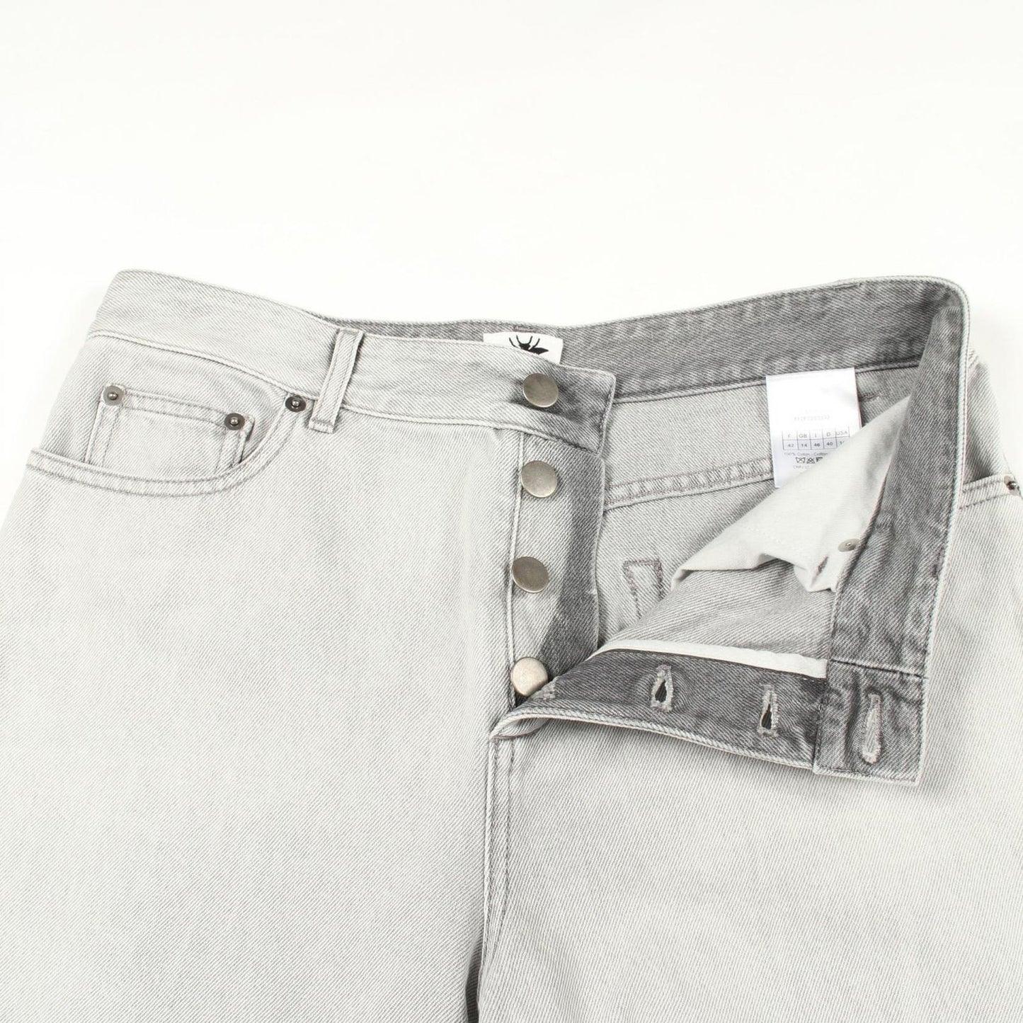 Dior Denim Pants Wide Cotton — view 5