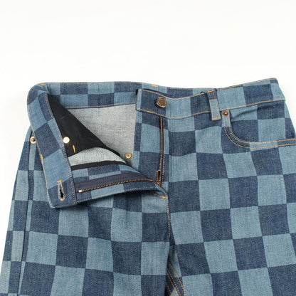 Louis Vuitton Denim Pants Damier Cotton — view 5