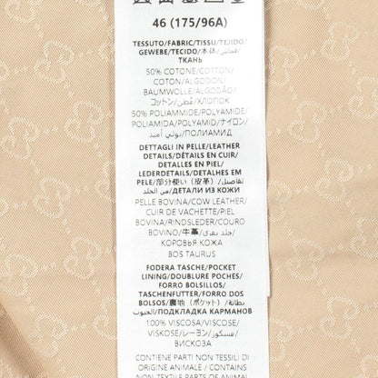 Gucci Trench Coat GG Pattern Wide Sleeve Long Nylon — view 5