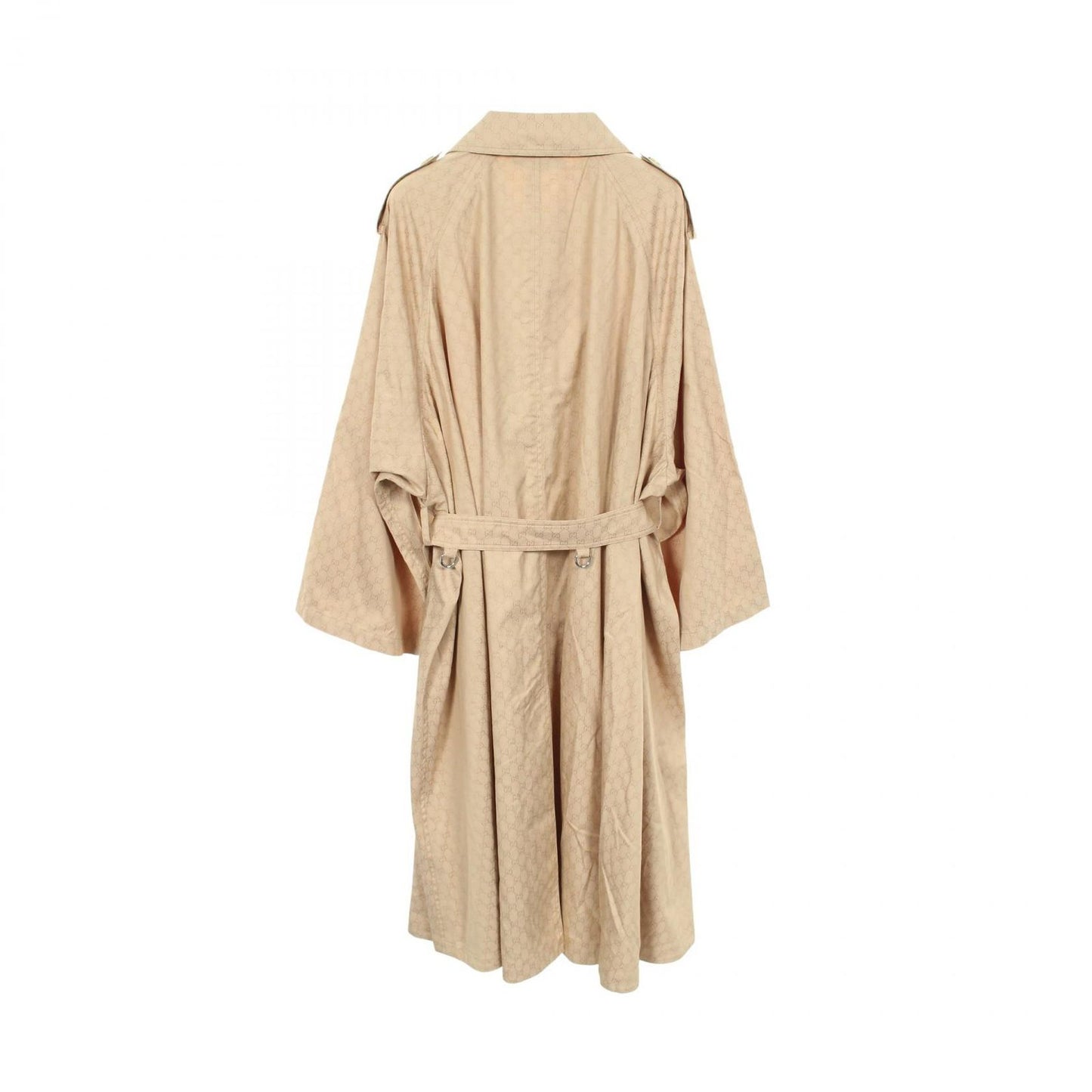 Gucci Trench Coat GG Pattern Wide Sleeve Long Nylon — view 2
