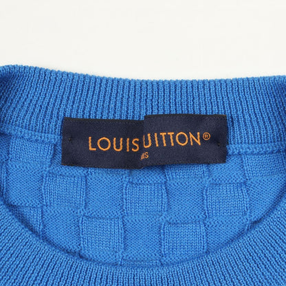 Louis Vuitton Knit Damier Crew Neck Vor Wool Sweater — view 3