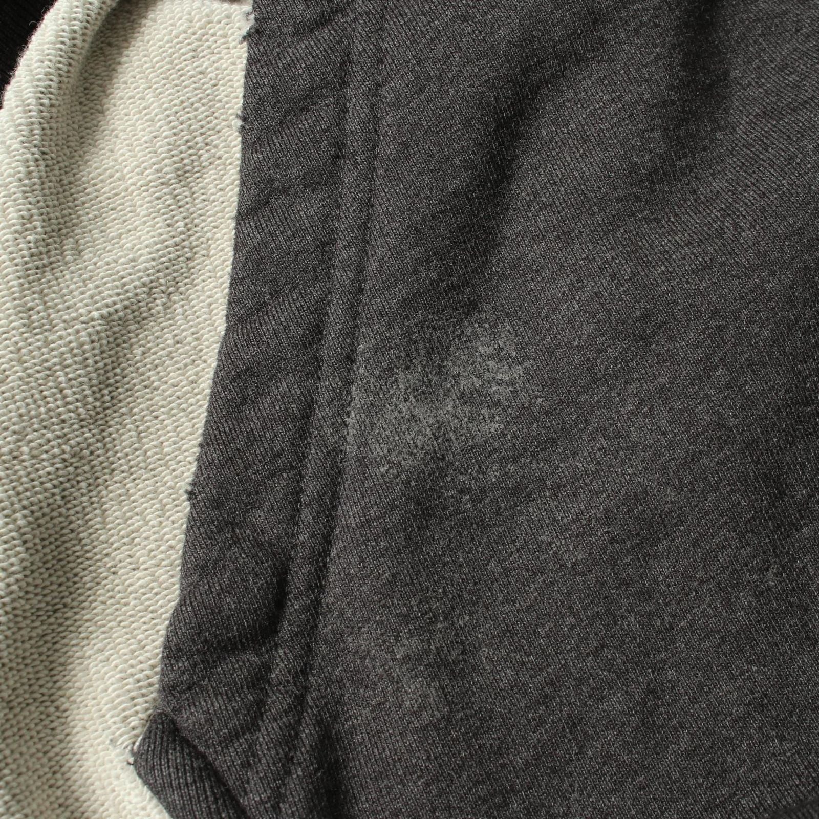Balenciaga Hoodie Tape Type Ripped Pocket Distressed Cotton — view 7