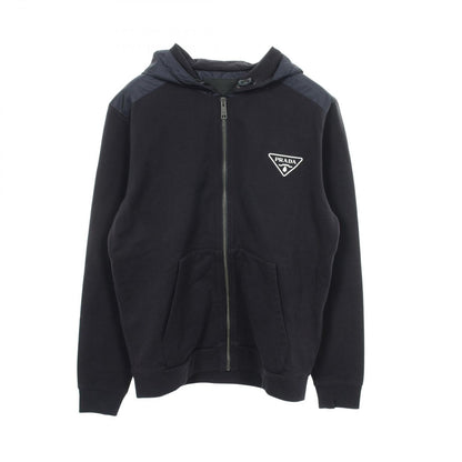 Prada Hoodie Re-Nylon Trim Cotton