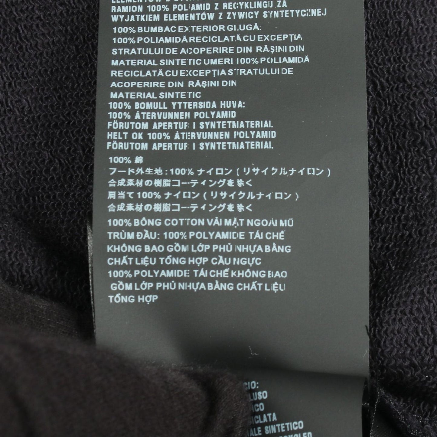 Prada Hoodie Re-Nylon Trim Cotton — view 4