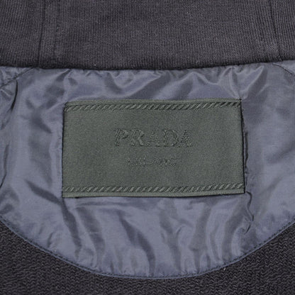 Prada Hoodie Re-Nylon Trim Cotton — view 3