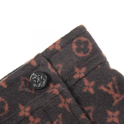 Louis Vuitton Skirt Monogram Mini Wool Silk — view 7