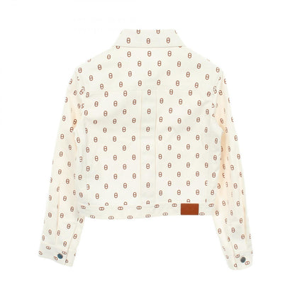 Hermes Chaine D'ancre Beige Jacket — view 2