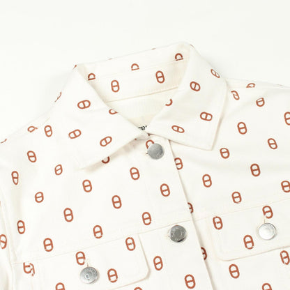 Hermes Chaine D'ancre Beige Jacket — view 5