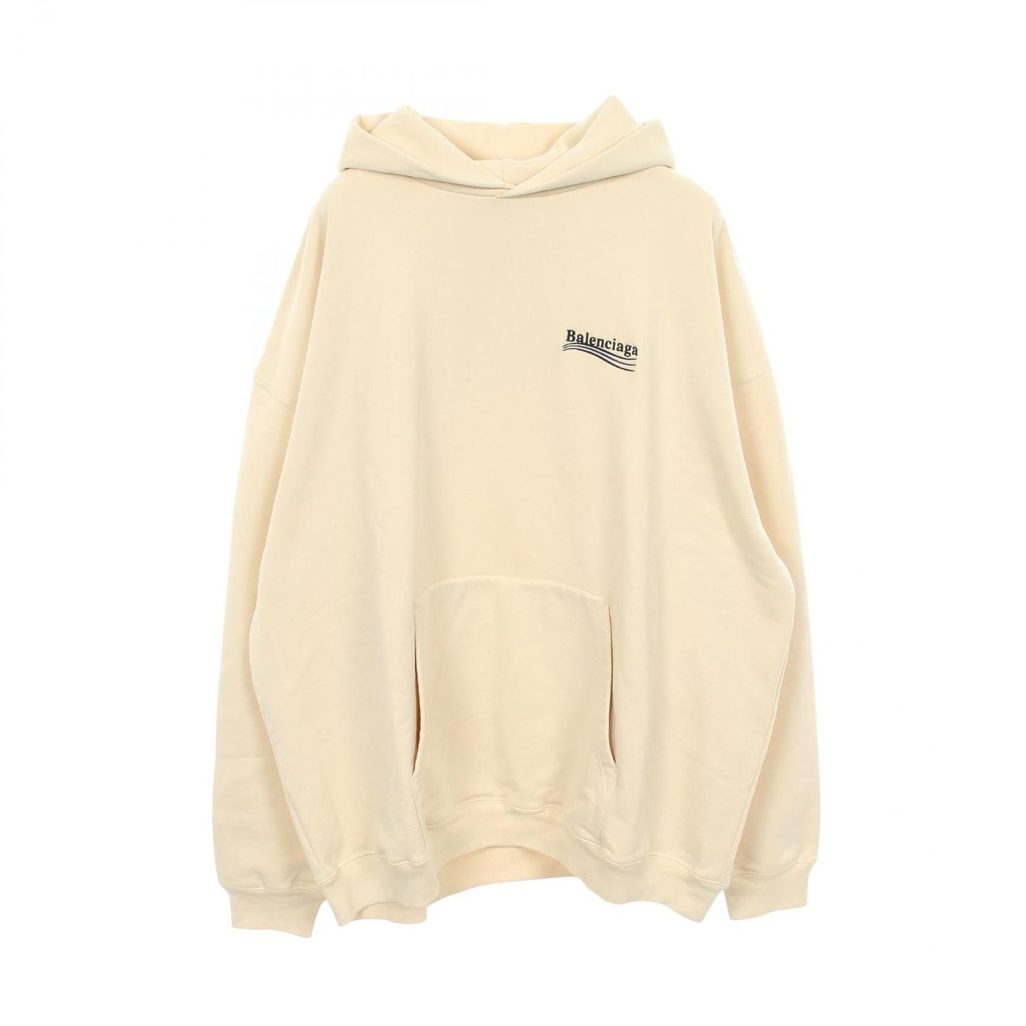Balenciaga Hoodie Logo Embroidery Cotton Pullover
