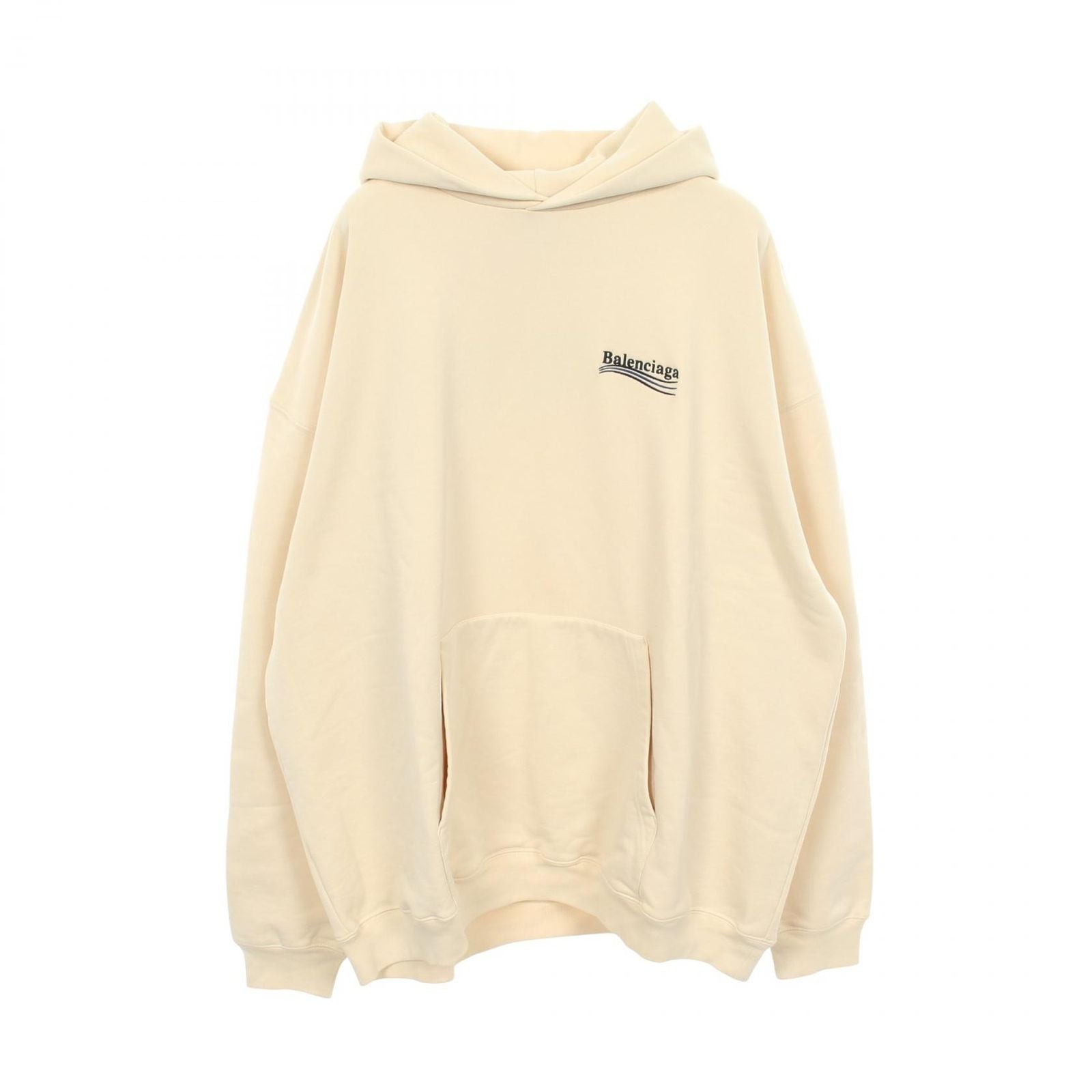 Balenciaga Hoodie Logo Embroidery Cotton Pullover