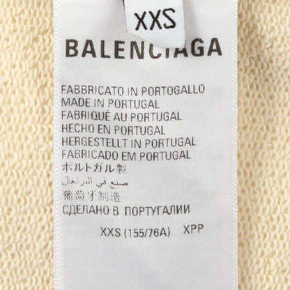 Balenciaga Hoodie Logo Embroidery Cotton Pullover — view 5