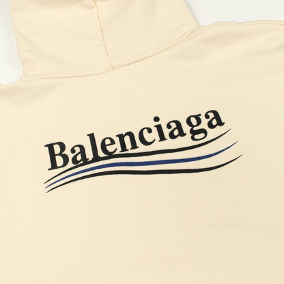 Balenciaga Hoodie Logo Embroidery Cotton Pullover — view 6