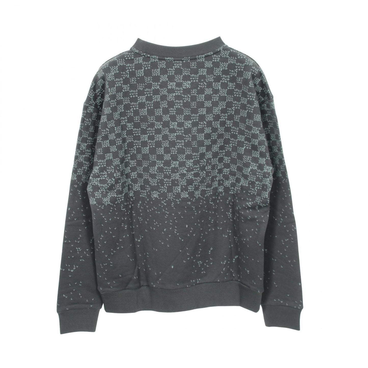 Louis Vuitton Sweatshirt Damiesp Red Printed Gray Cotton — view 2