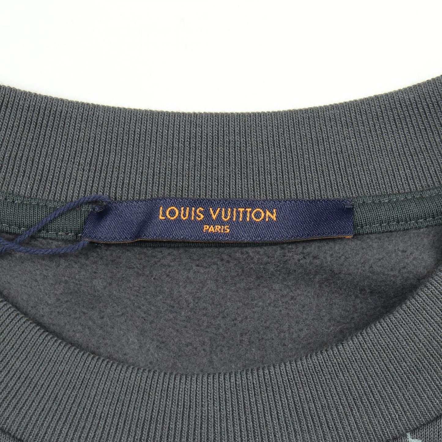Louis Vuitton Sweatshirt Damiesp Red Printed Gray Cotton — view 3
