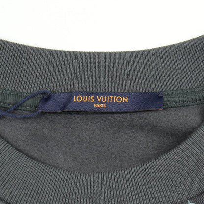 Louis Vuitton Sweatshirt Damiesp Red Printed Gray Cotton — view 3